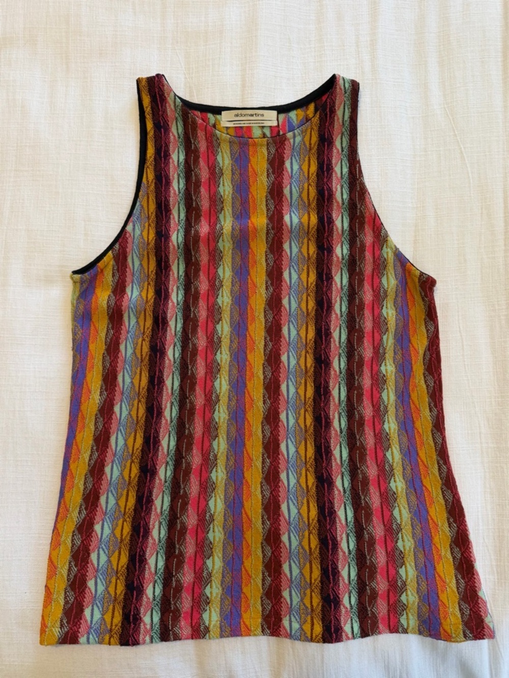 Aldomartins | Anthropologie Marbella Knit Tank Top Sz L - Picture 2 of 13